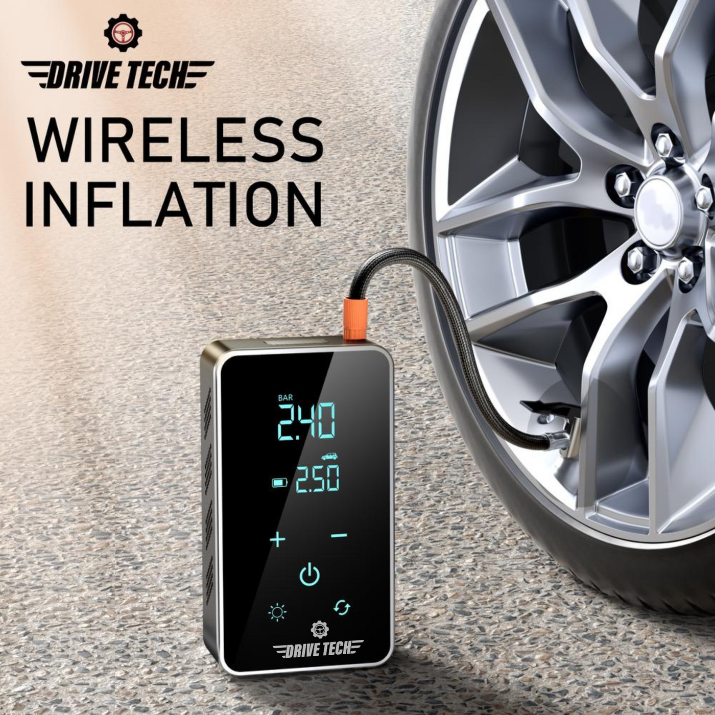 The All new DriveTech ultimate tire inflator