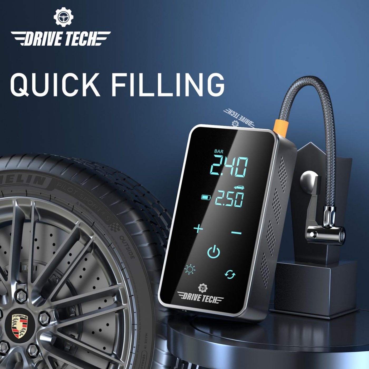 The All new DriveTech ultimate tire inflator